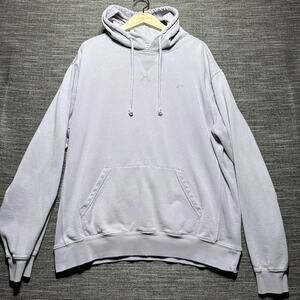 Katin Hoodie Men's 2XL Purple Pullover Drawstring Hooded Stained